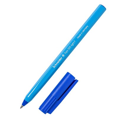 Ручка шариковая Schneider "Tops 505 F "толщина линии 0,5мм голубой корпус (50шт/уп)